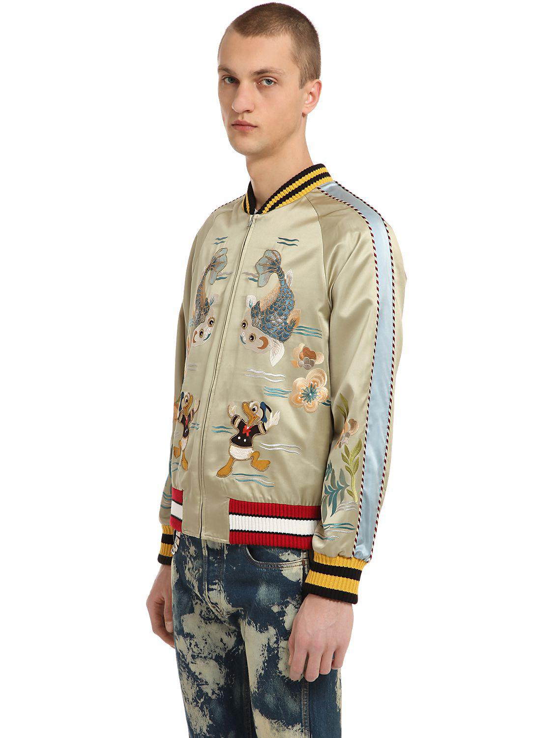 gucci donald duck bomber