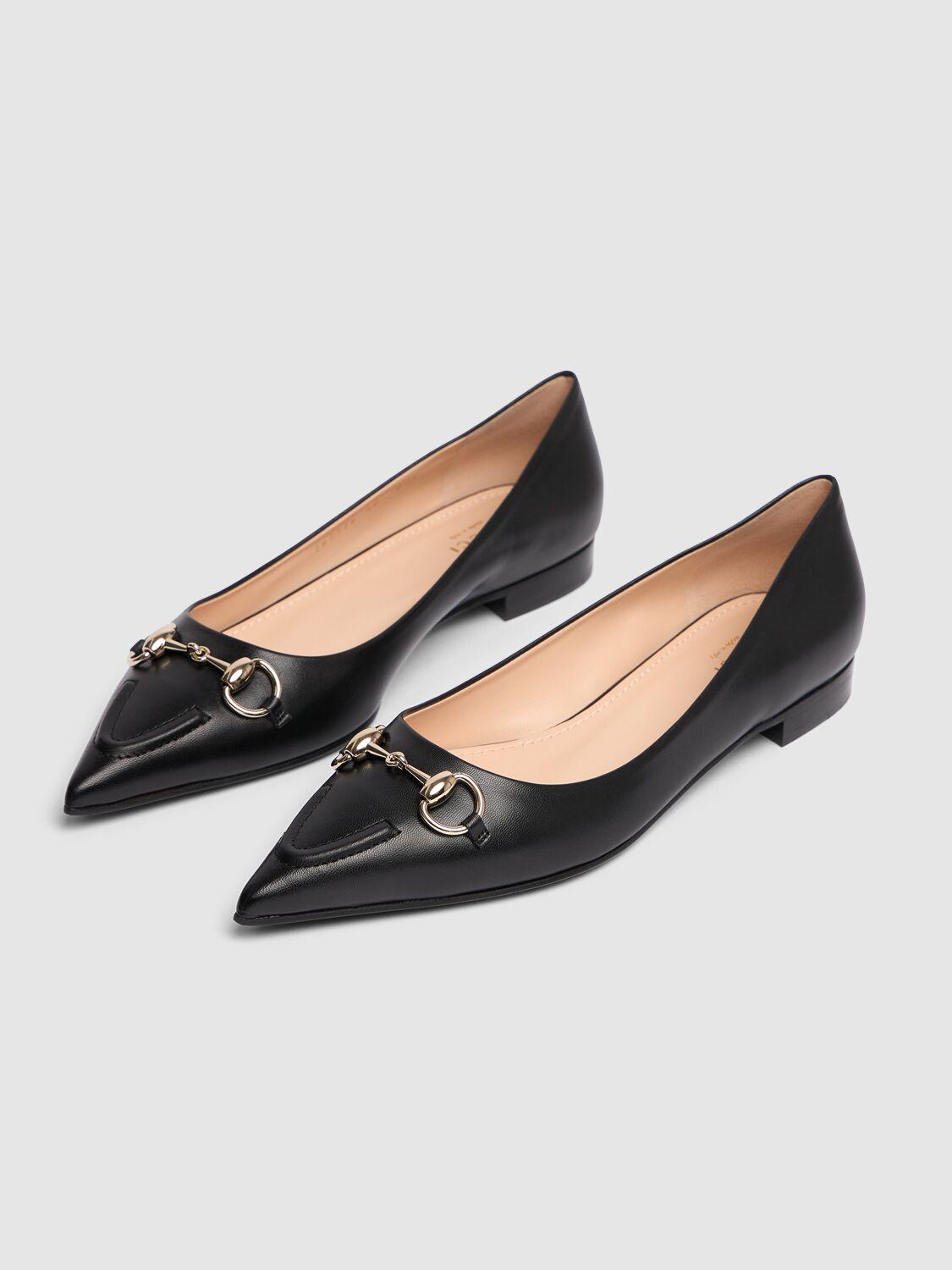 Gucci black flats deals