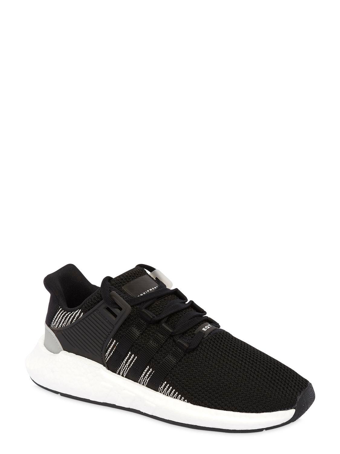 adidas Originals Synthetic Eqt Support 93/17 Running Shoe, Black/white, 9 M  Us for Men - Save 68% | Lyst