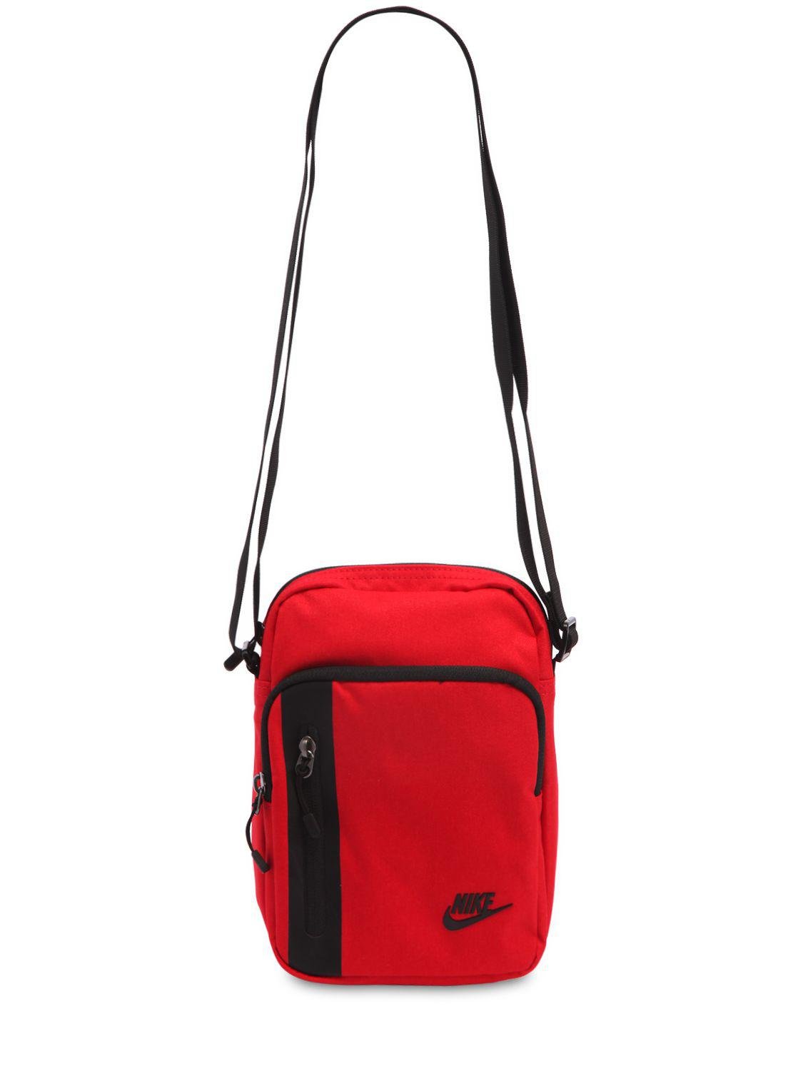 Nike Tech Crossbody Bag in Red for | Lyst