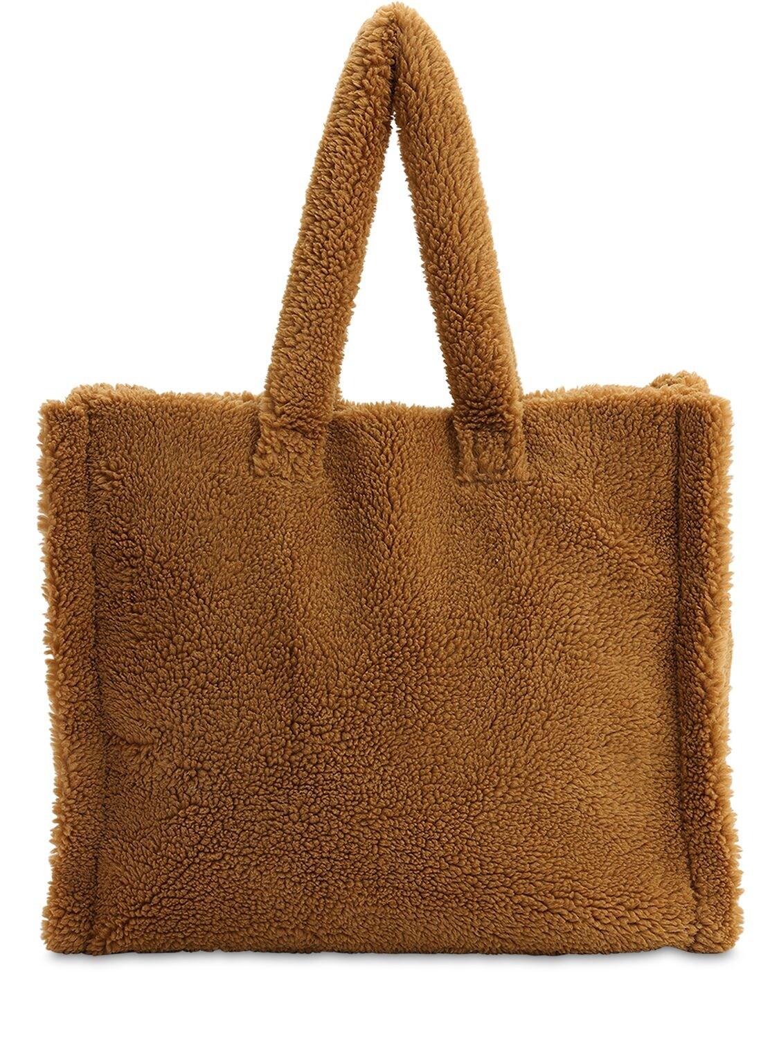 teddy faux fur bag