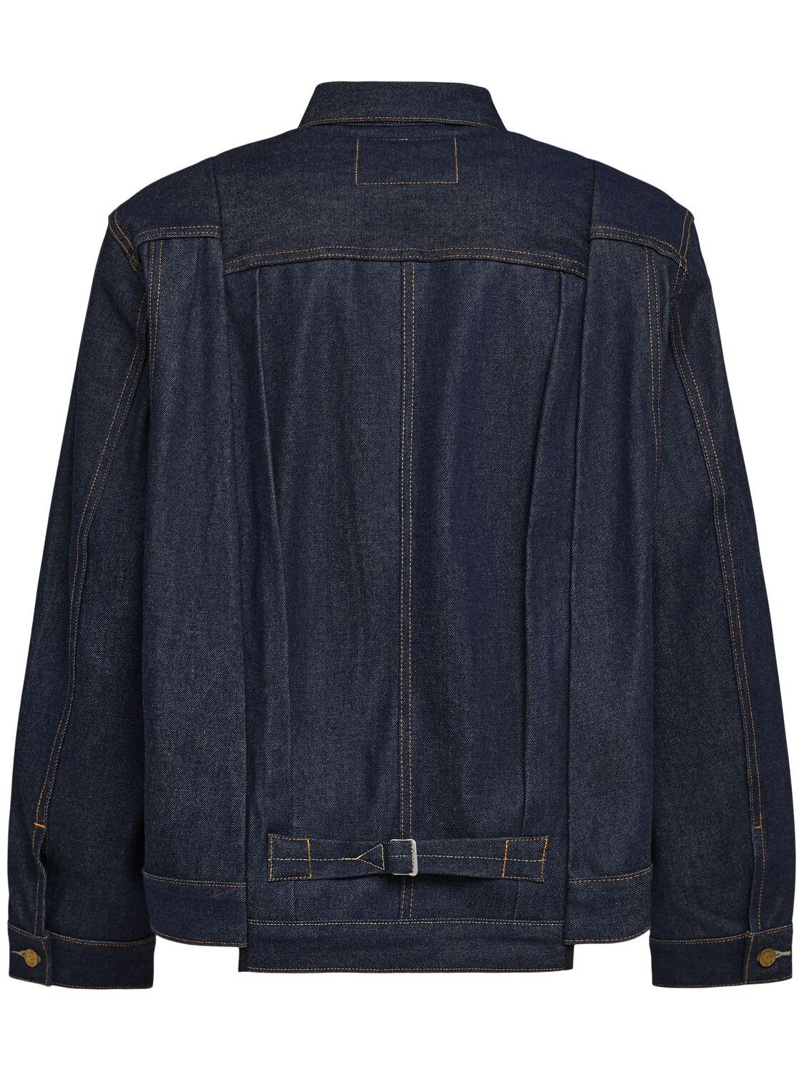 Levi's® x sacai Men's Denim Jacket size3 Levi's® X Sacai Men's Denim Jacket - Dark Wash | Levi's® US