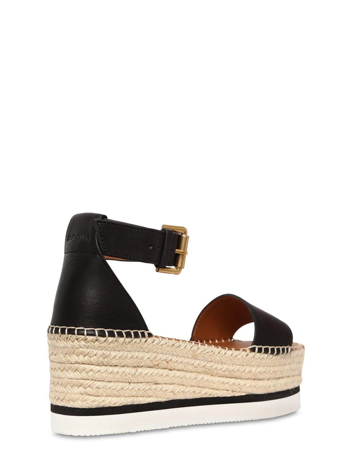 see by chloe glyn mid wedge espadrilles