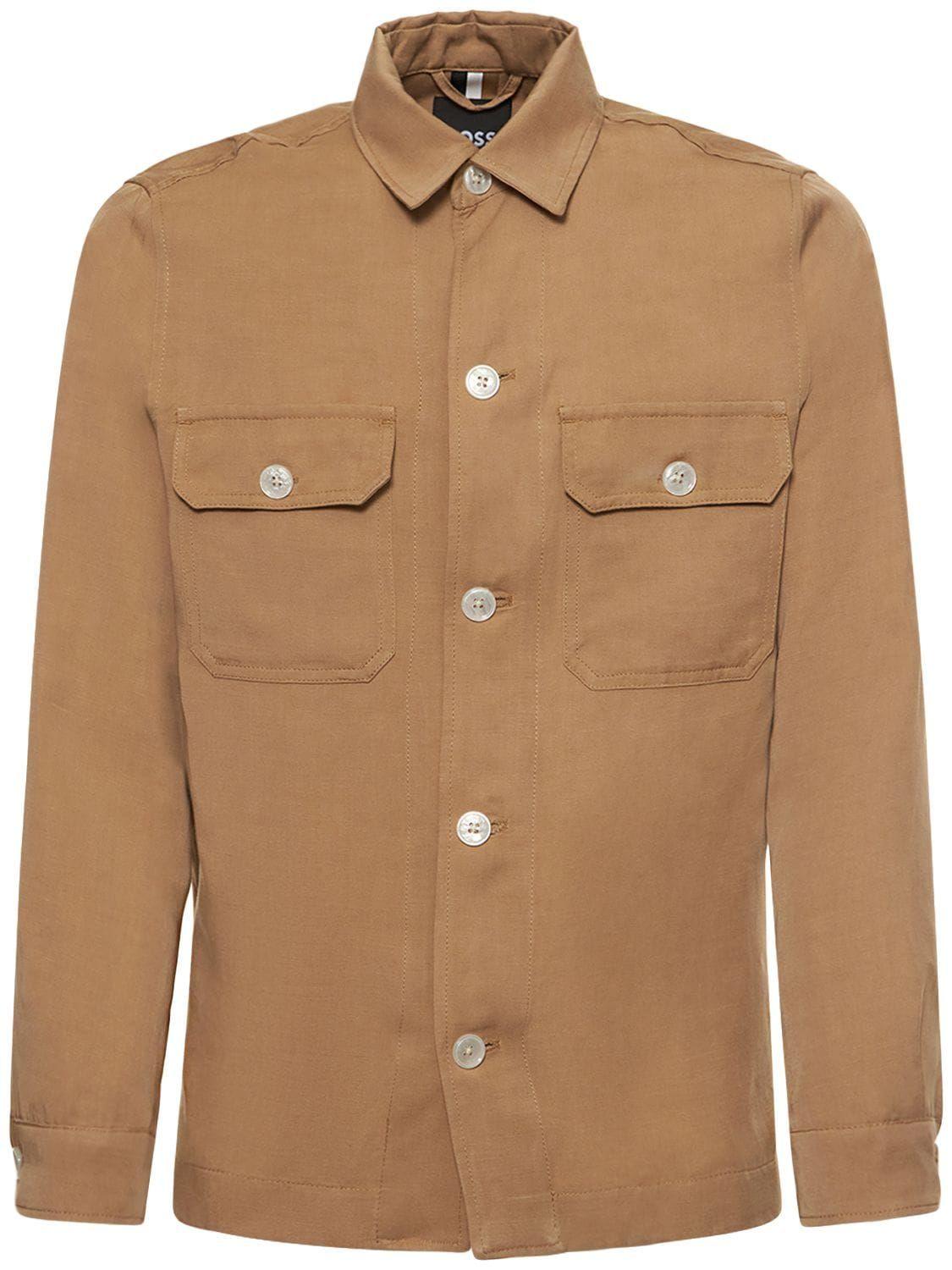 mens hugo boss overshirt