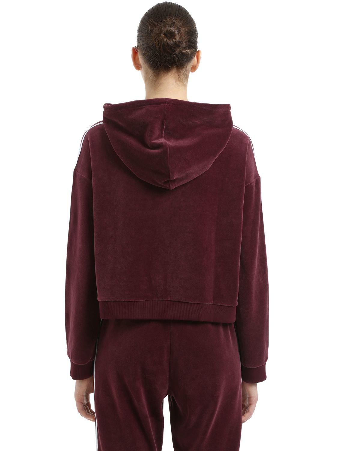 adidas purple sweatshirt womens