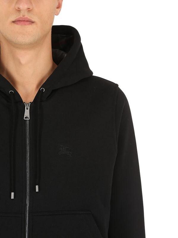 burberry hoodie zip up