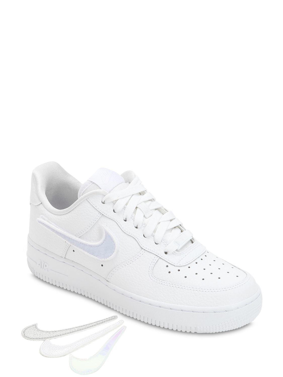 amenazar Walter Cunningham Extensamente Sneakers ""air Force 1-100"" Logo Intercambiable" Nike de color Blanco |  Lyst
