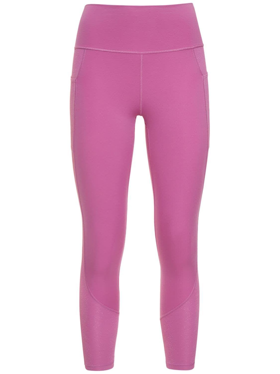 adidas Originals Pwi Holiday High Rise 7/8 leggings in Pink Lyst