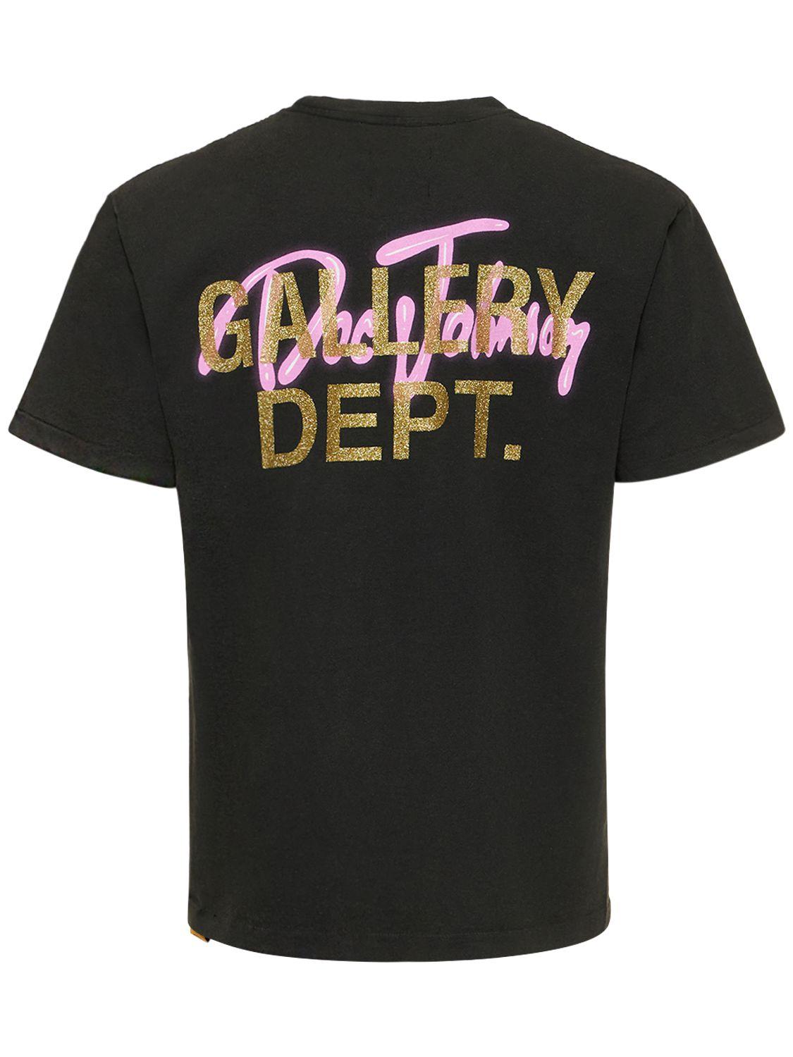 GALLERY DEPT. Body Cocktails Cotton Jersey T-Shirt in Black for  