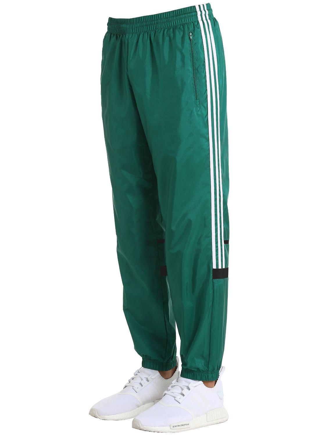 adidas Originals Synthetic Clr-84 Woven Nylon Track Pants in Green for Men  - Lyst