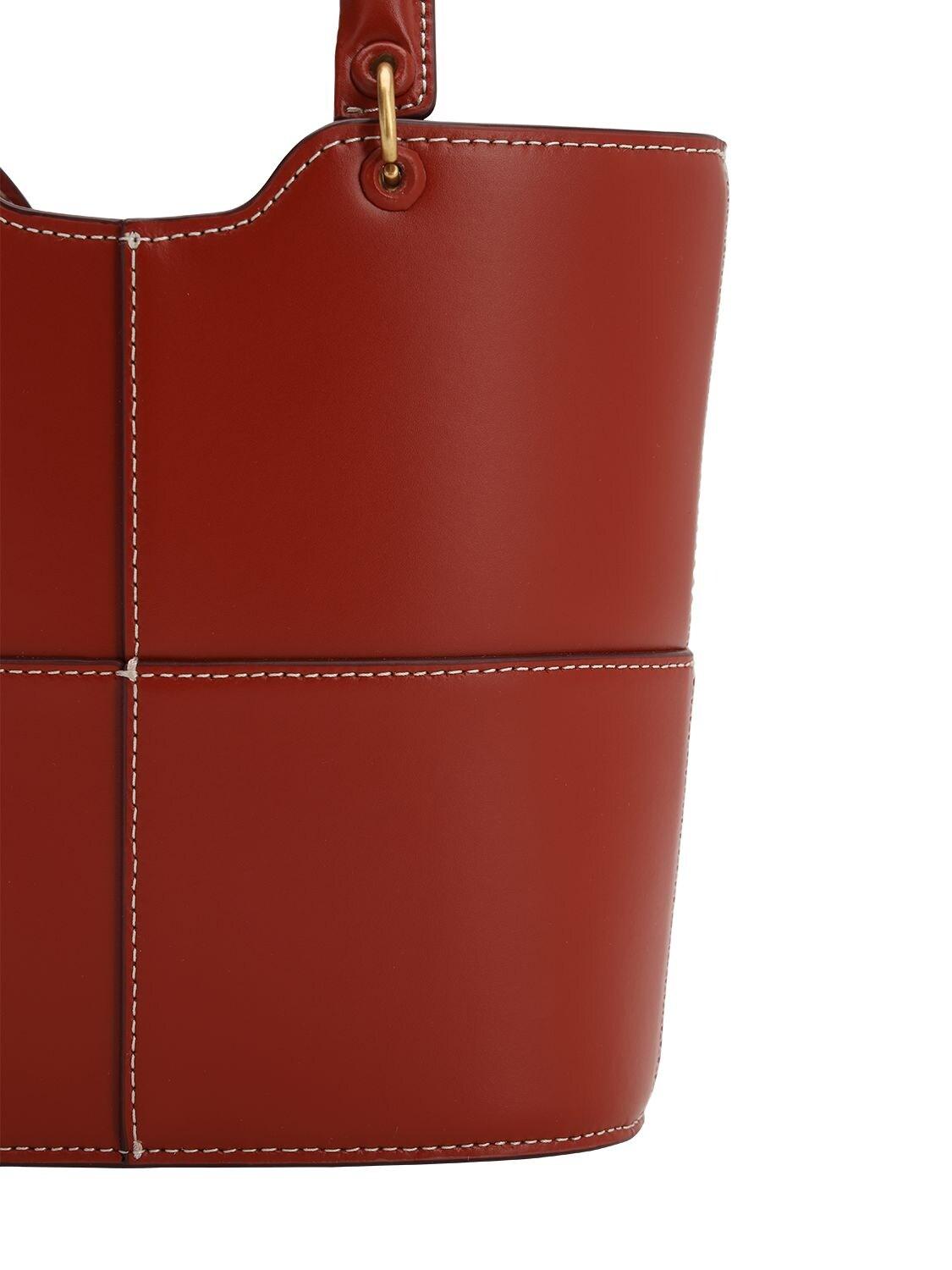 top handle leather handbolsas