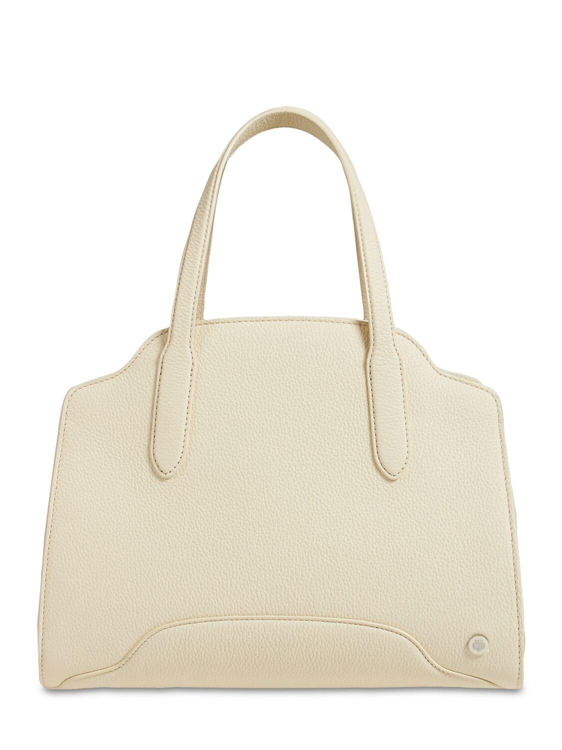 Loro Piana Sesia Medium Grained Leather Tote Bag | Lyst