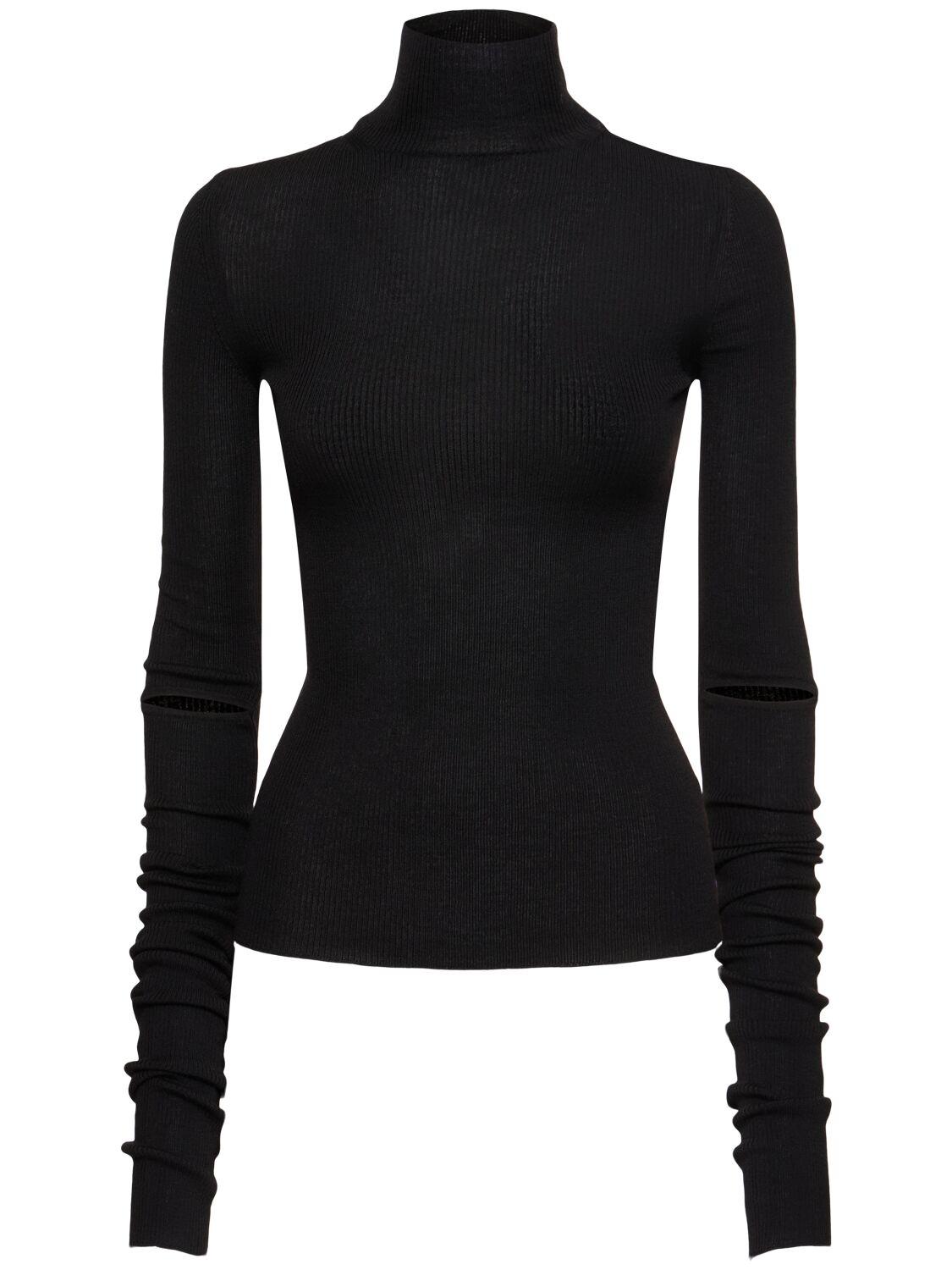 ANN DEMEULEMEESTER チュニックニット