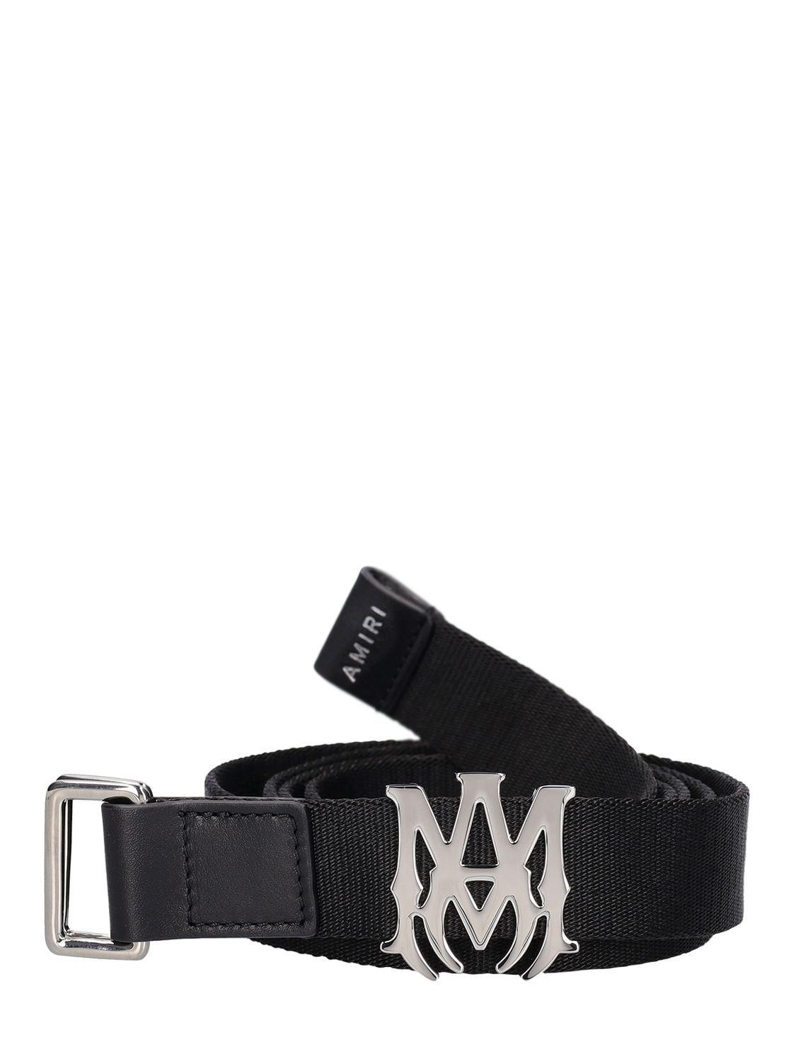 Amiri 30mm Ma Logo Skater Belt in Black for Men | Lyst Amiri 30mm Ma Logo Skater Belt in Black for Men | Lyst