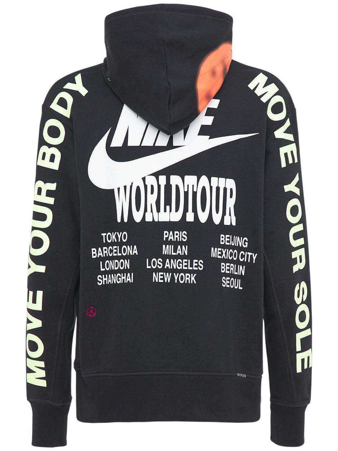 Nike World Sweatshirt Hoodie in Black for Men |