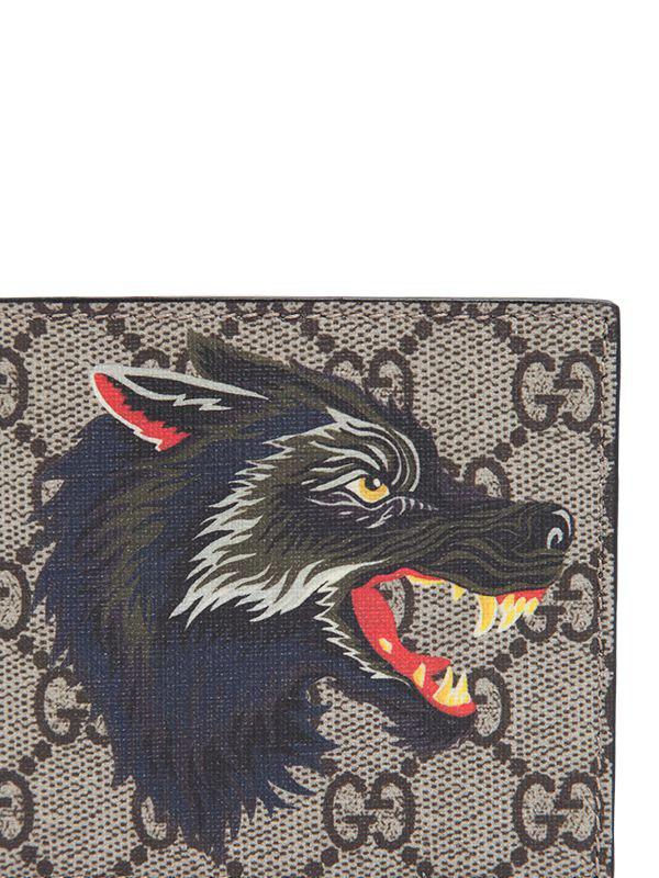 gucci wolf wallet
