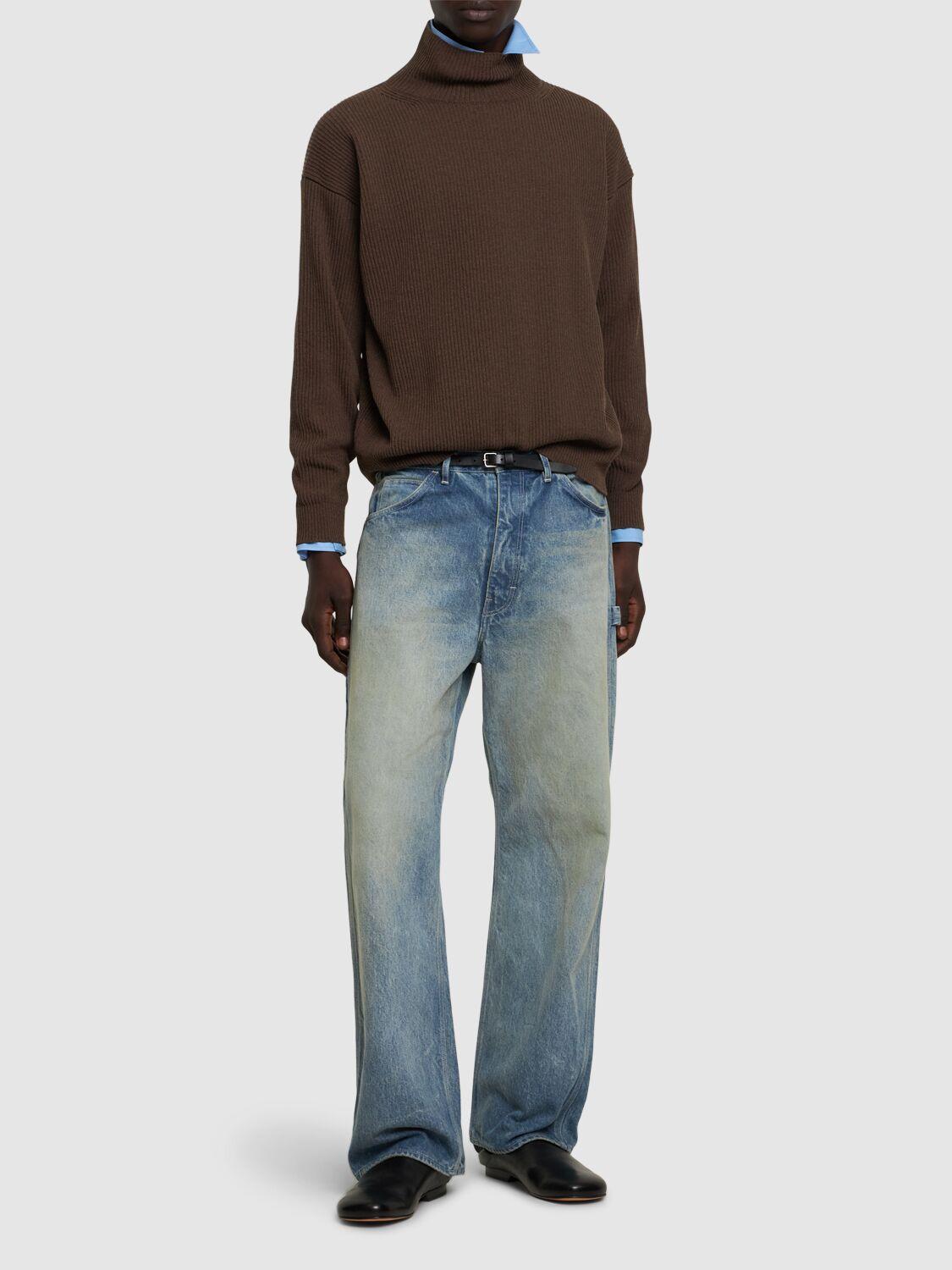 AURALEE Selvedge Faded Heavy Denim Painter Jeans in Blue for Men | Lyst UK AURALEE Selvedge Faded Heavy Denim Painter Jeans in Blue for Men | Lyst UK