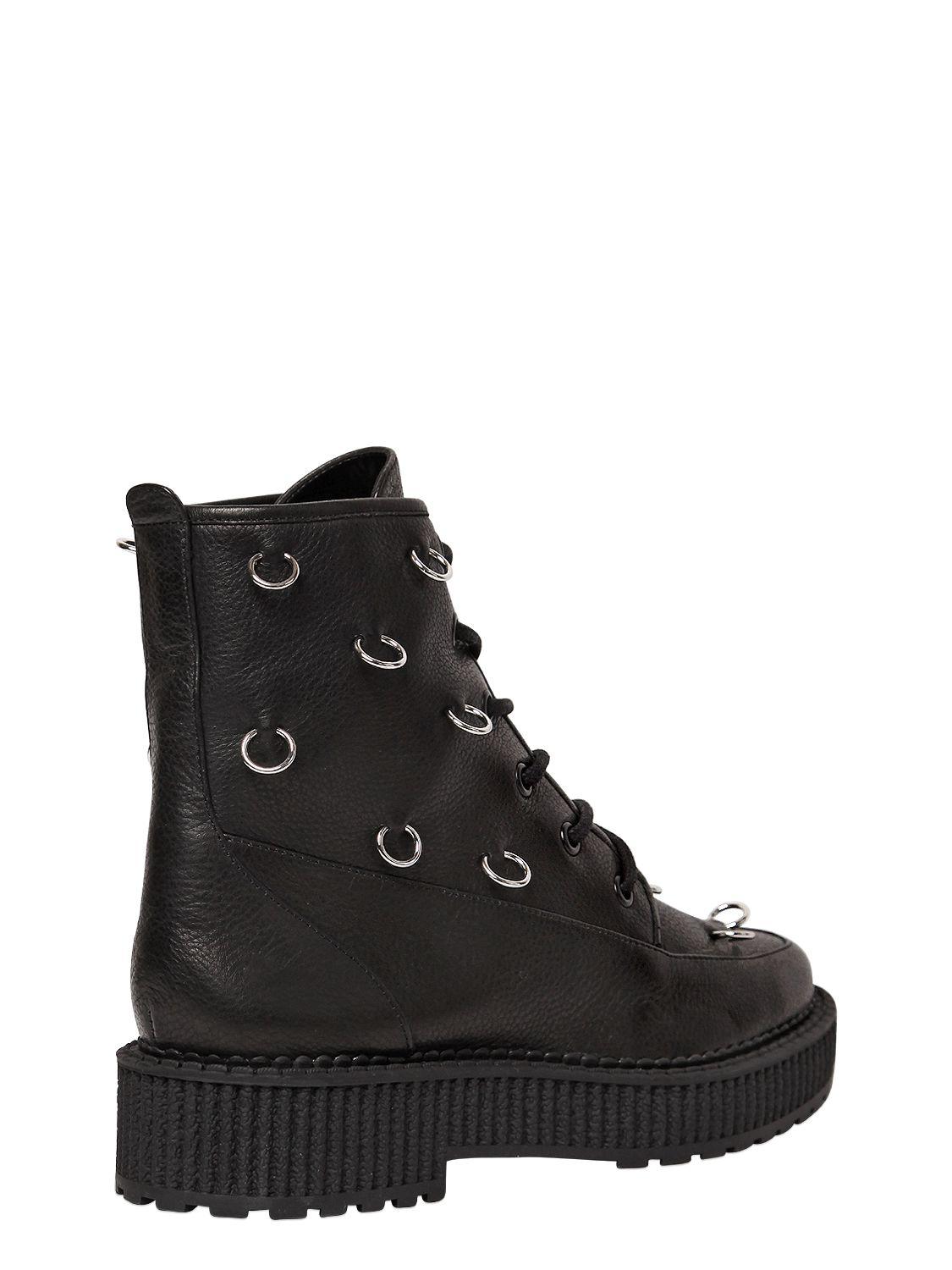 patti platform combat boot
