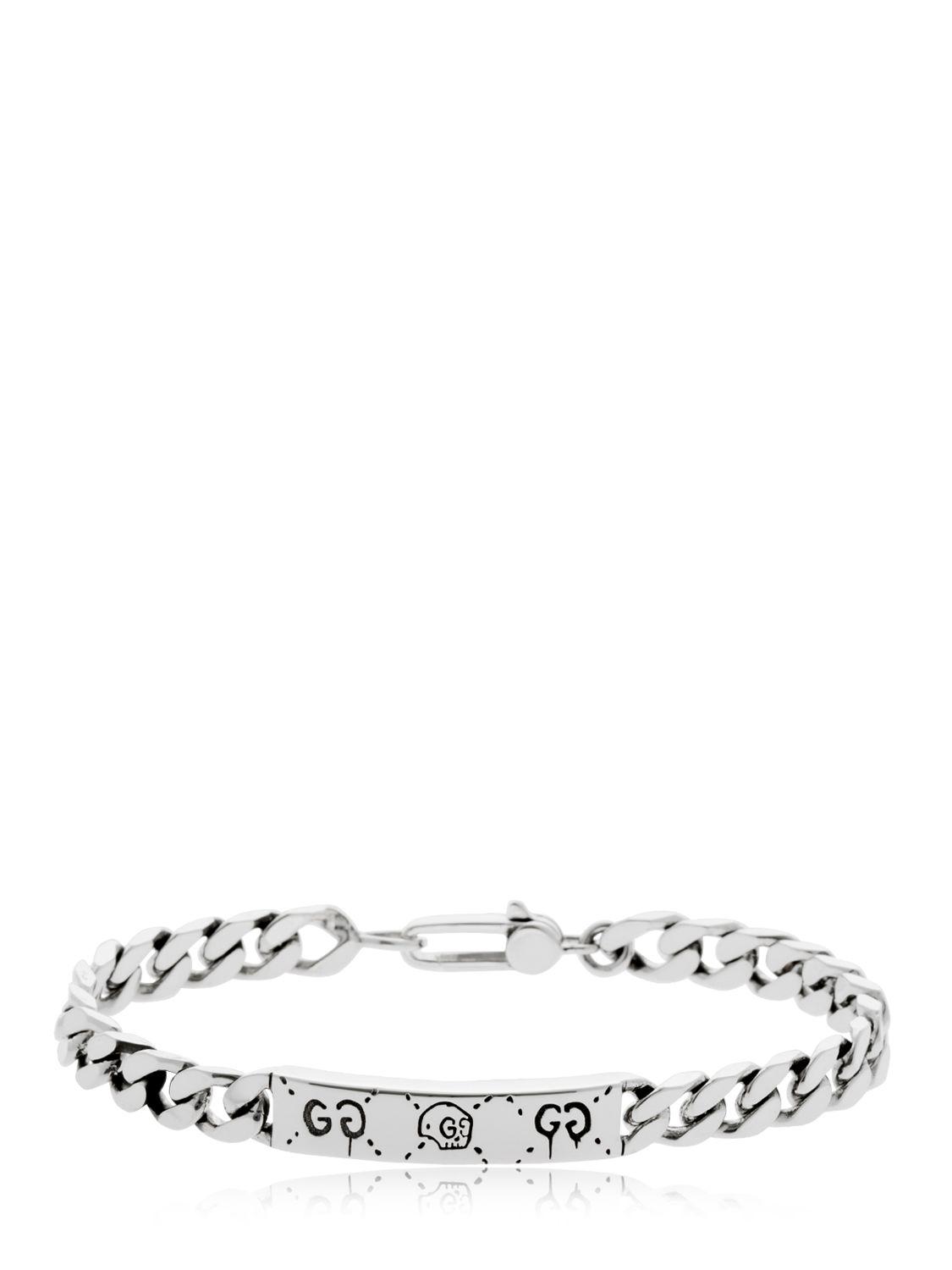 Gucci Ghost Bracelet in Silver (Metallic) Lyst