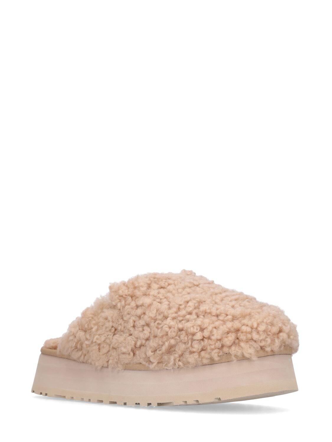 ugg-Sand-Beige-45mm-Maxi-Curly