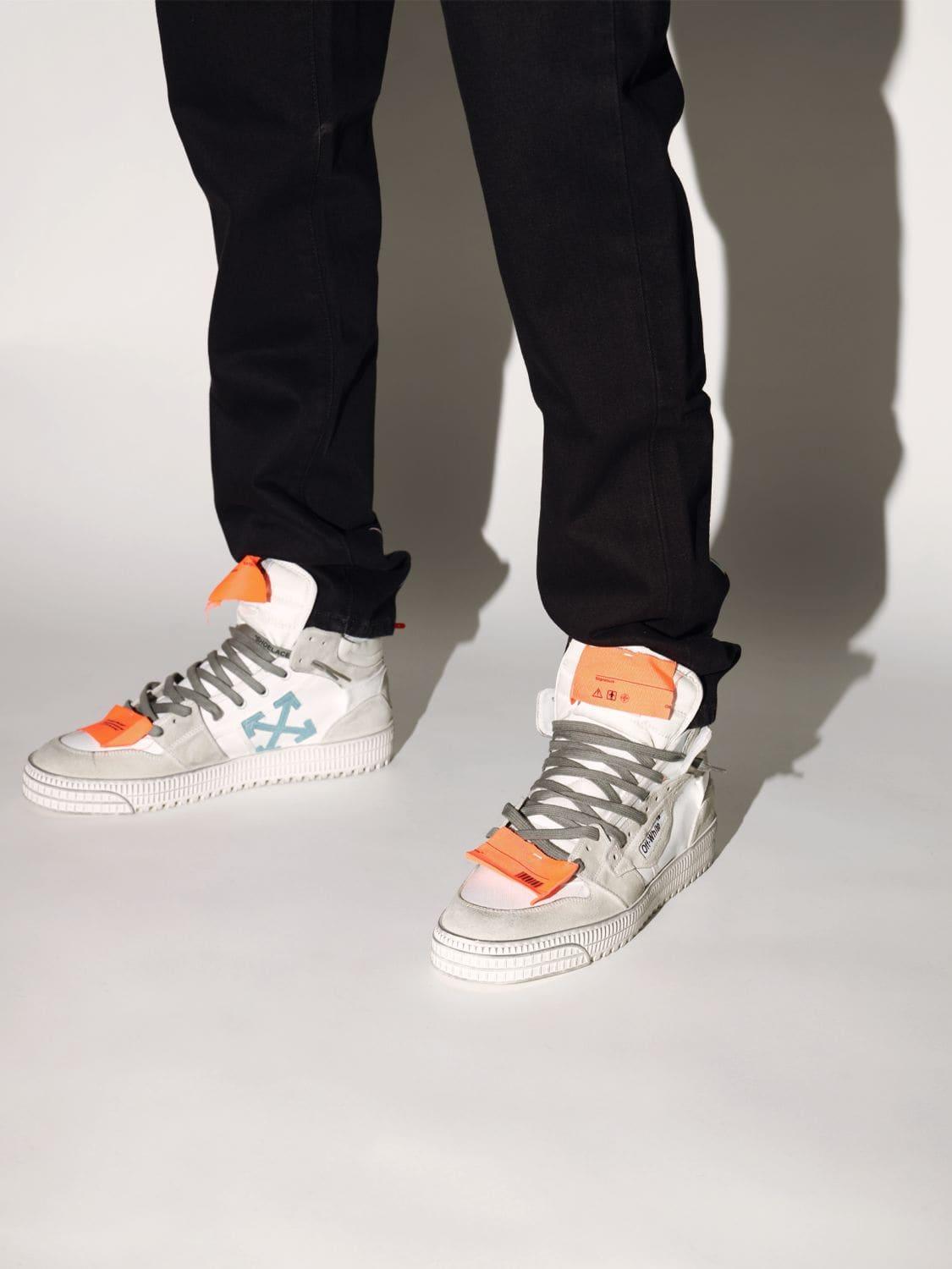 Off-White c/o Virgil Abloh Canvas Lvr Exclusive Logo High-top Sneakers ...