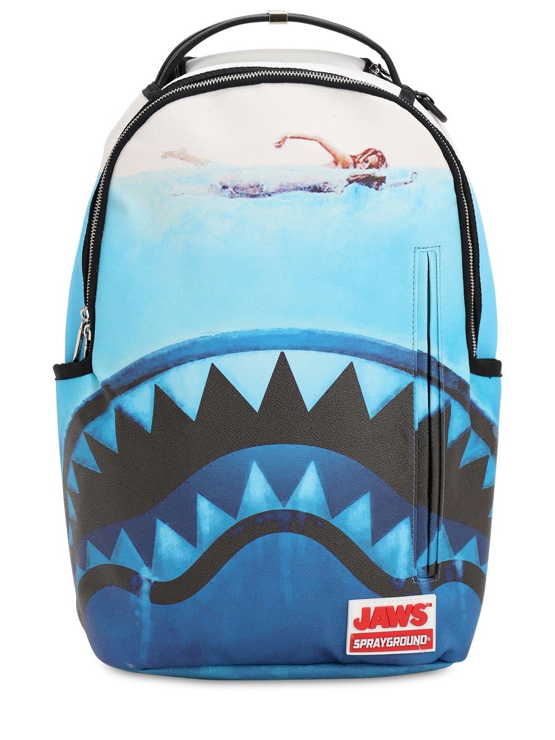 Zaino "Jaws Shark" da Uomo di Sprayground in Blu | Lyst