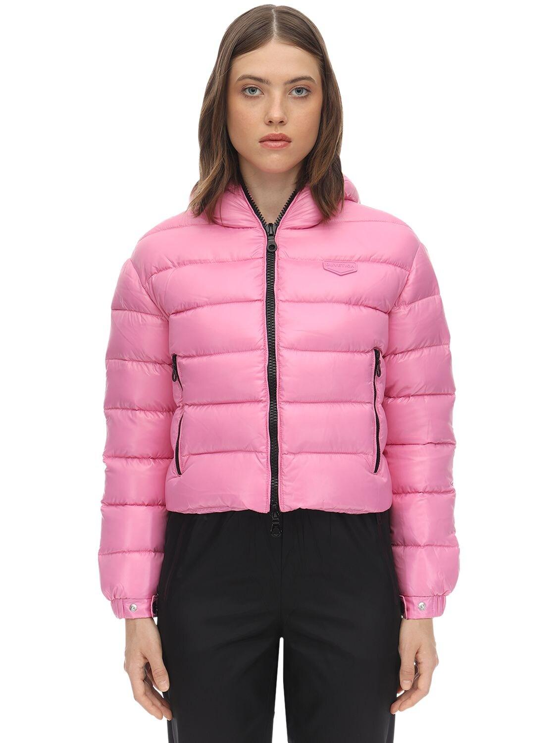 Duvetica Synthetic Matar Nylon Down Jacket in Pink - Lyst