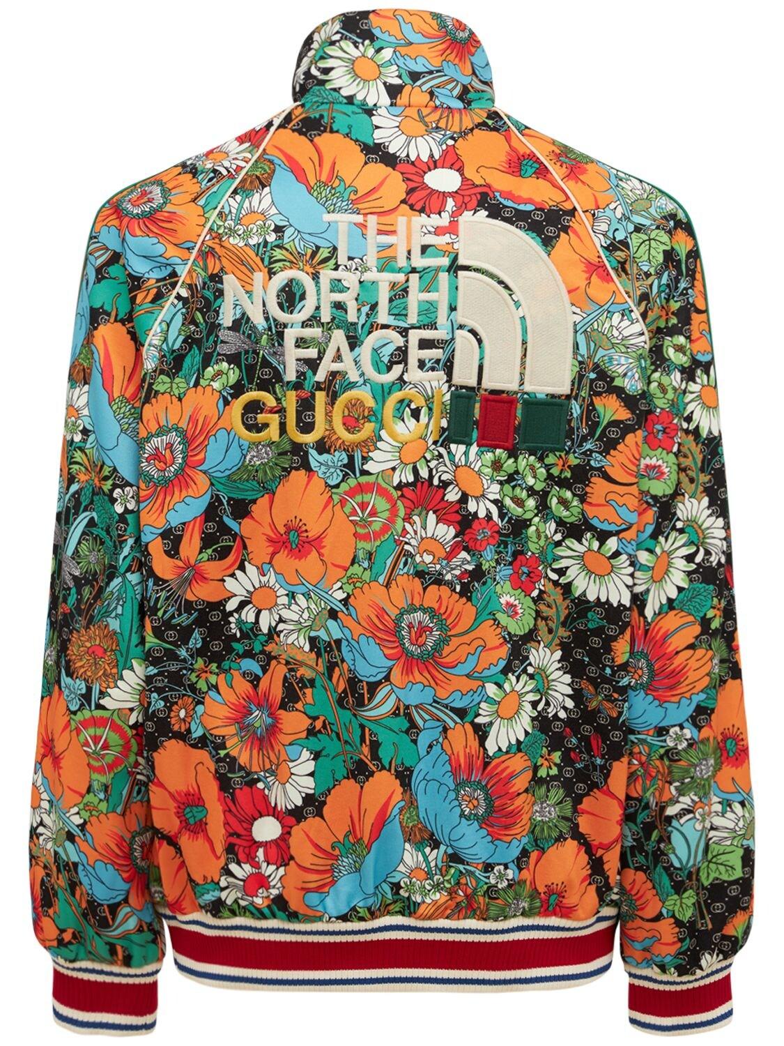 Gucci X The North Face Floral Print Jacket for Men | Lyst