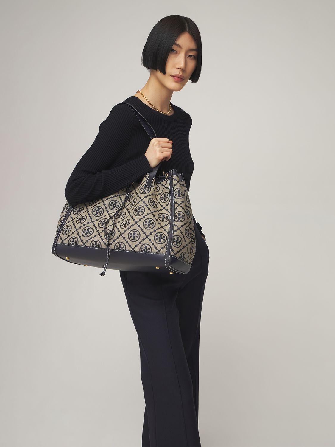 T Monogram Tote: Women's Designer Tote Bags