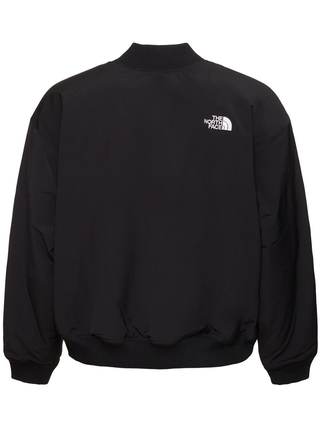 The North Face Zip Up Bomber Jacket Tnf in Black for Men Lyst