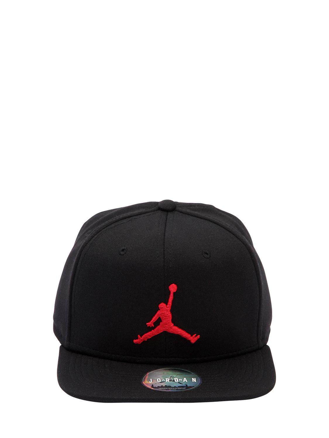 Nike Cotton Air Jordan Jumpman Hat in Black for Men - Lyst