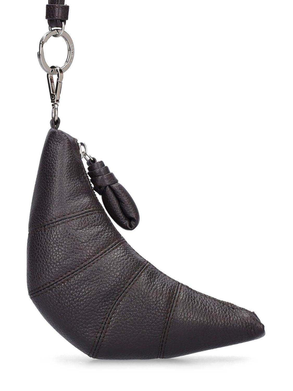 Lemaire Croissant Coin Purse W/ Neck Strap in White Lyst