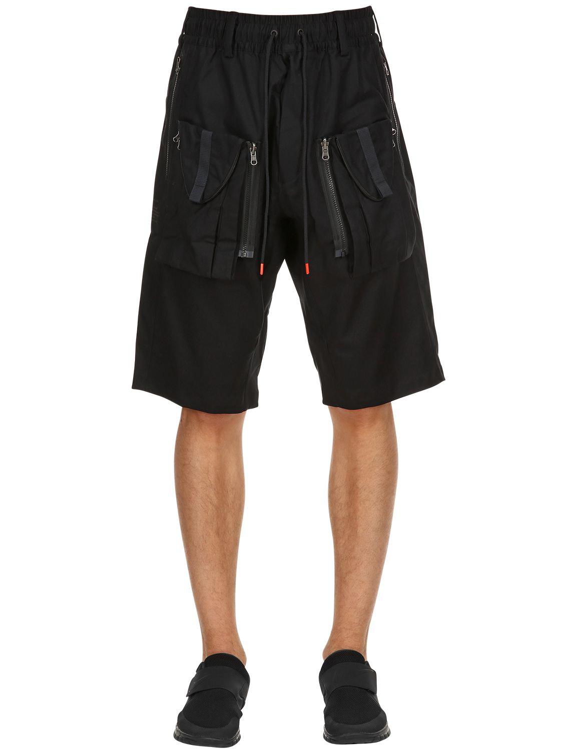Nike Nikelab Acg Cargo Shorts in Black for Men - Lyst