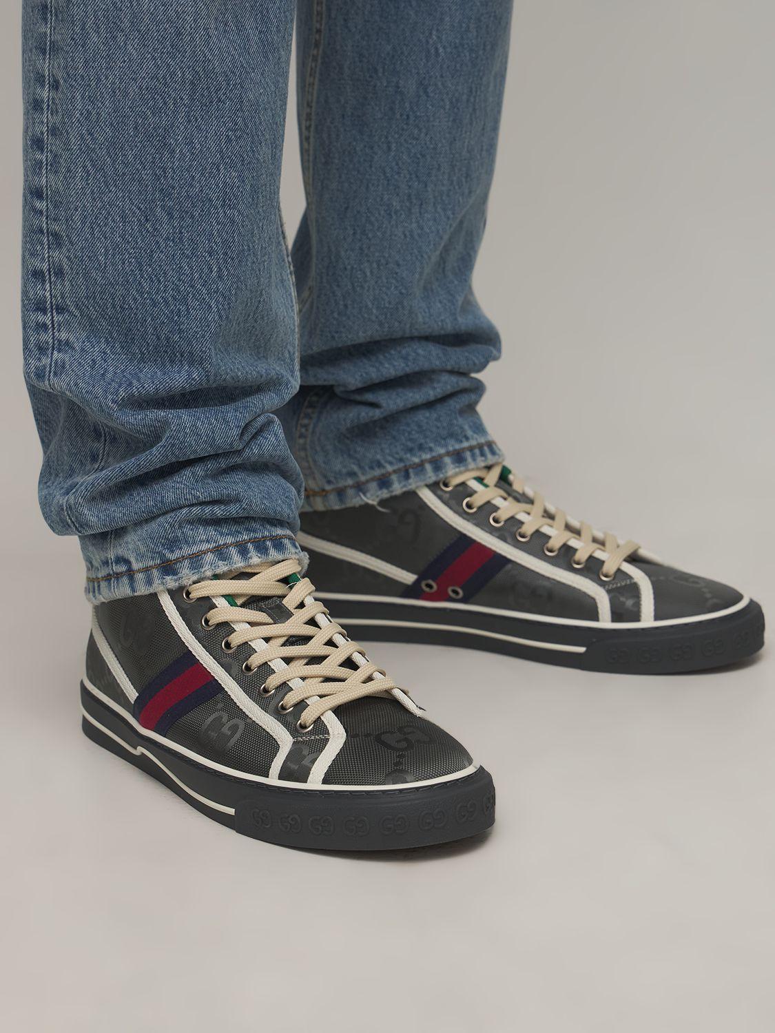 Shop Gucci Off The Grid High-Top Sneakers