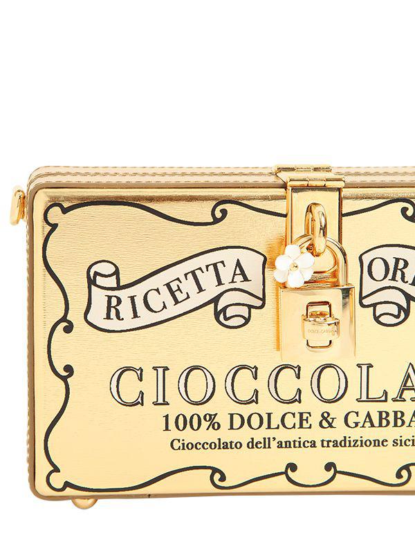 Dolce and 2024 gabbana box clutch