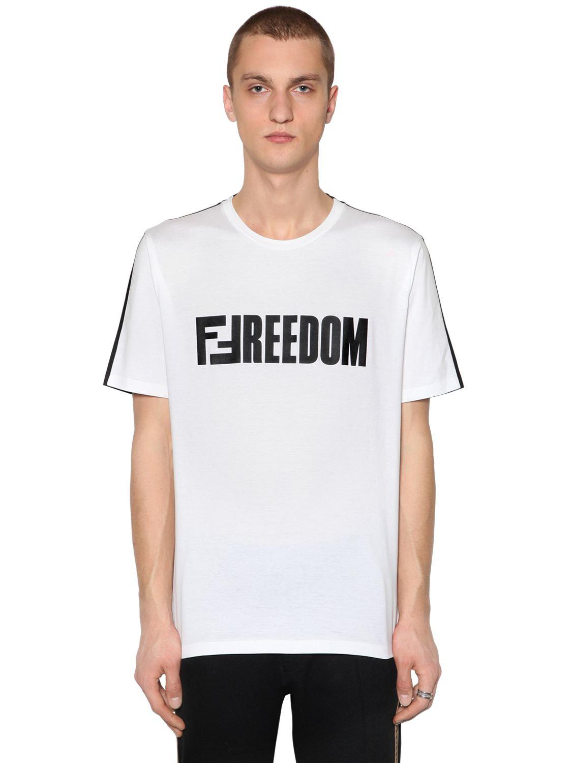 fendi freedom t shirt