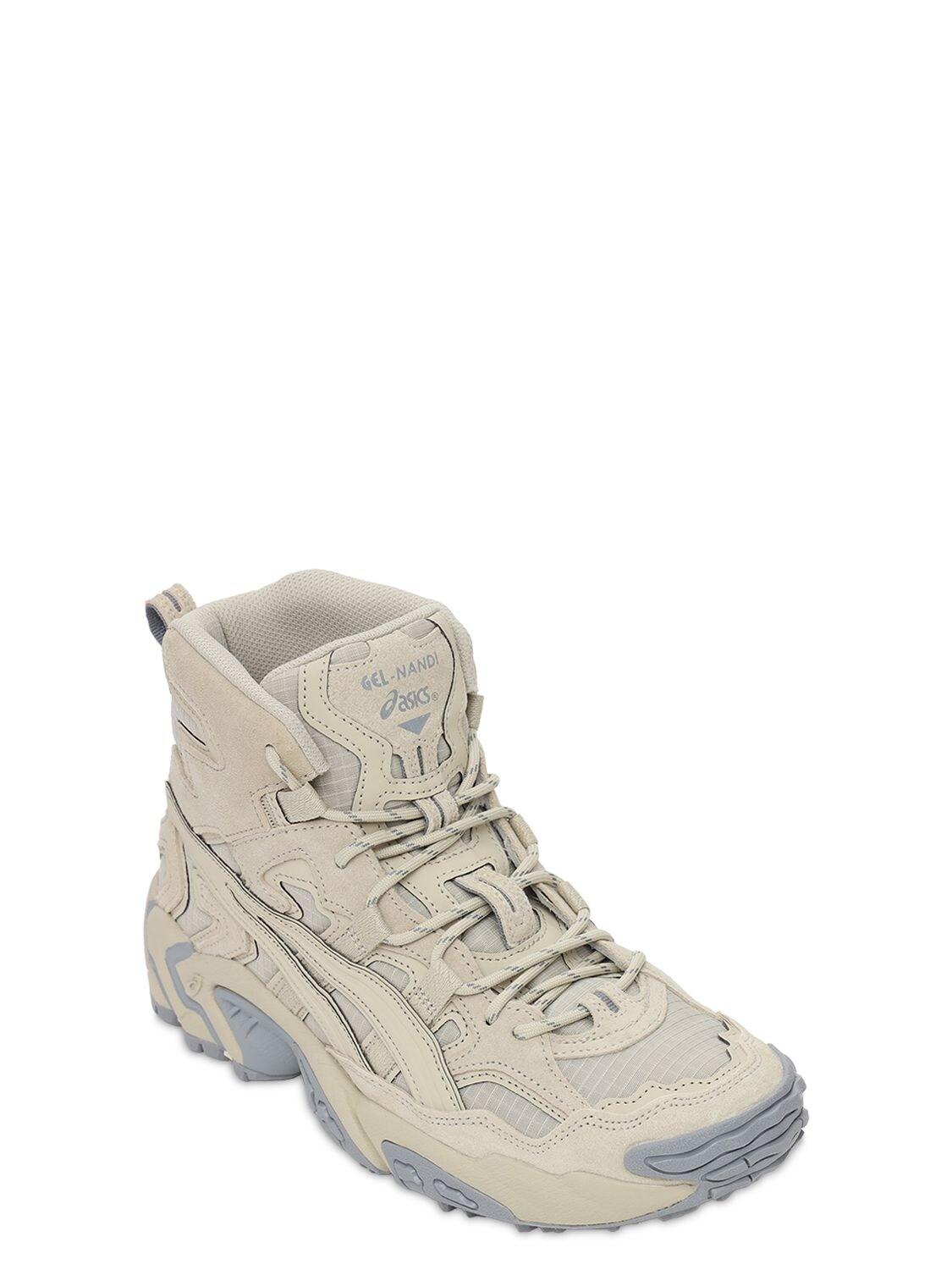 Asics Gel-nandi Mt Sneaker Boots in Natural for Men | Lyst
