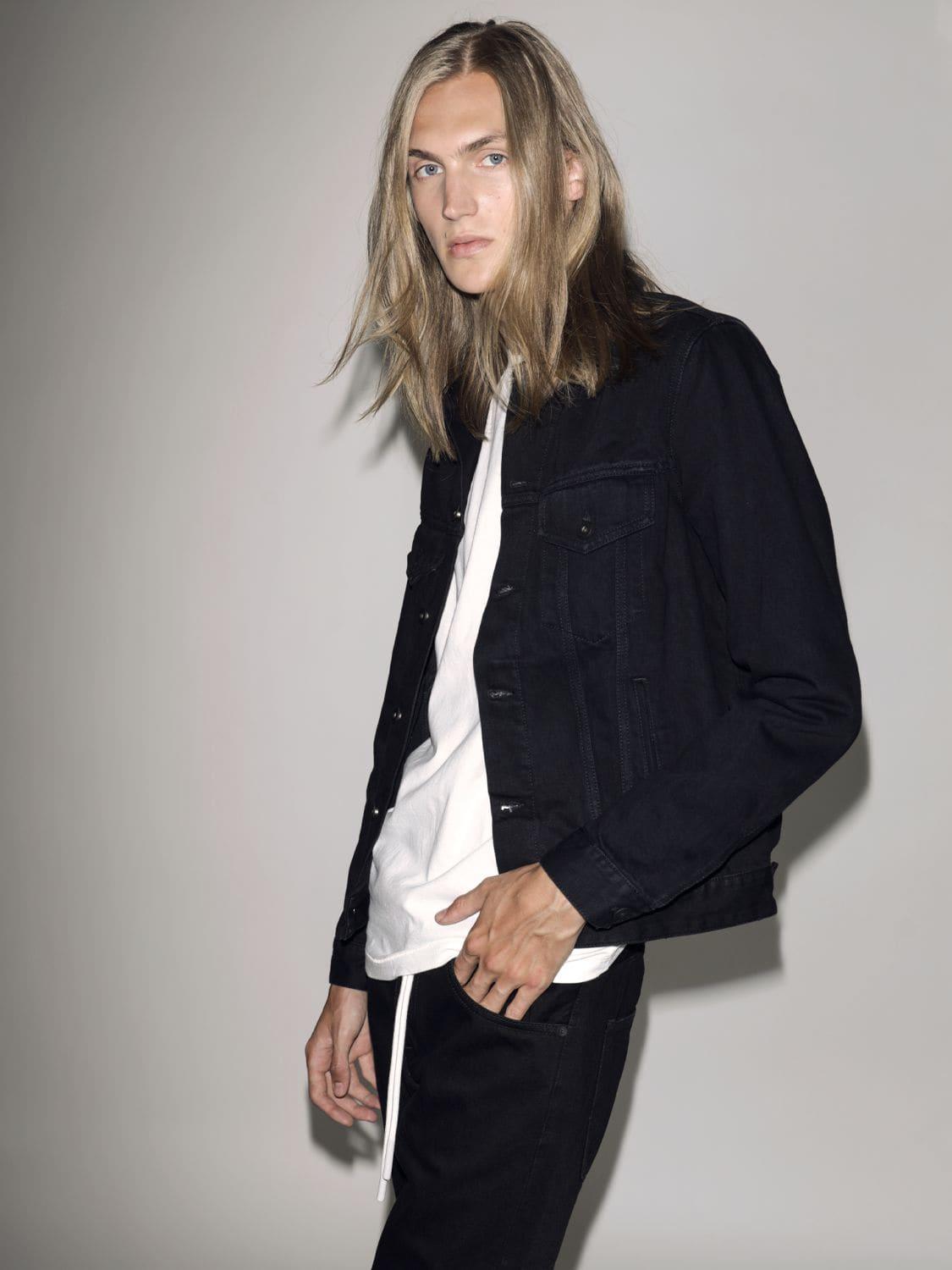 Lyst Off White Virgil Abloh Denim Jacket Black Off White Denim Jacket