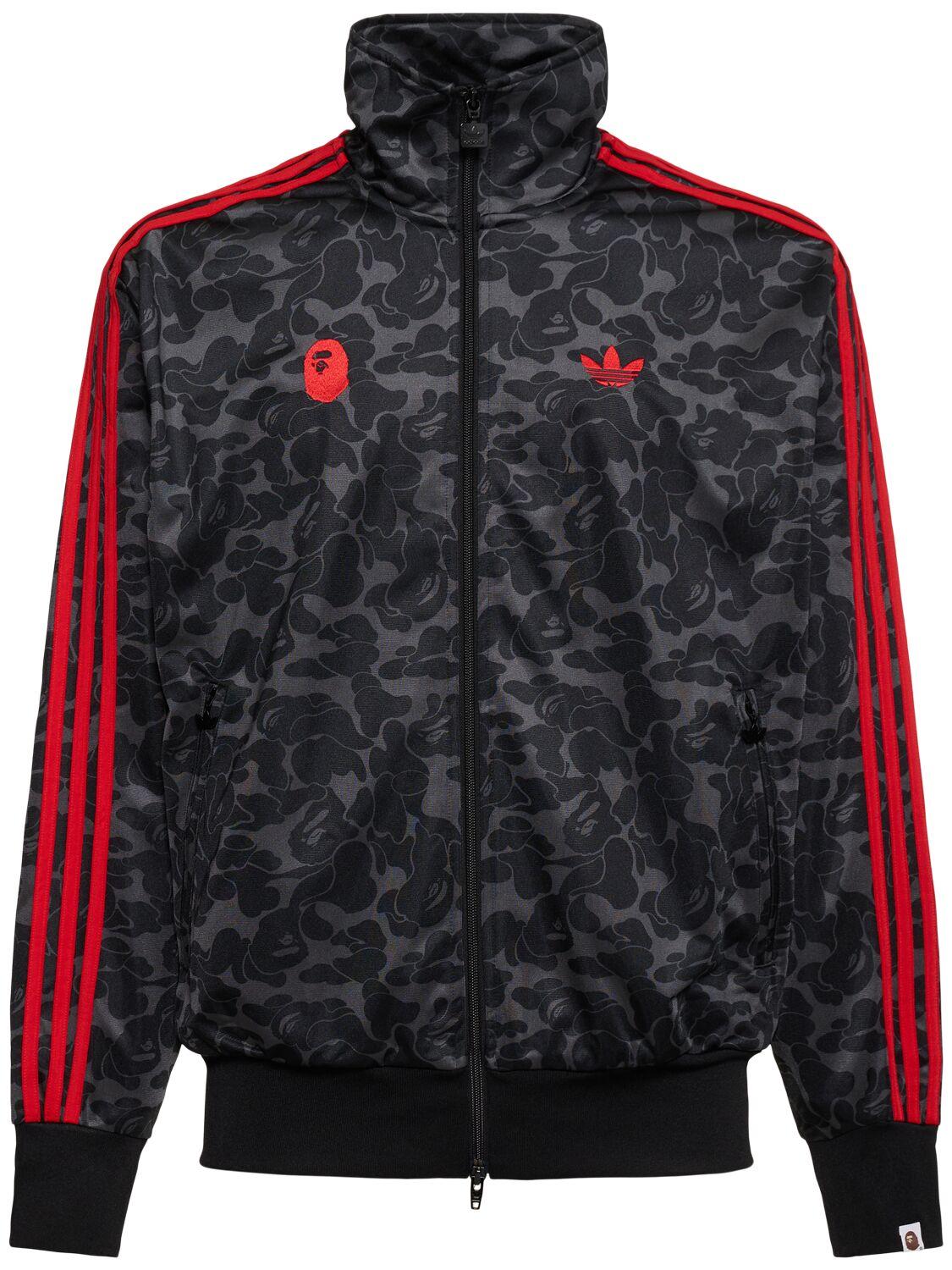 adidas Originals Bape Firebird Track Top in Black for Men | Lyst
