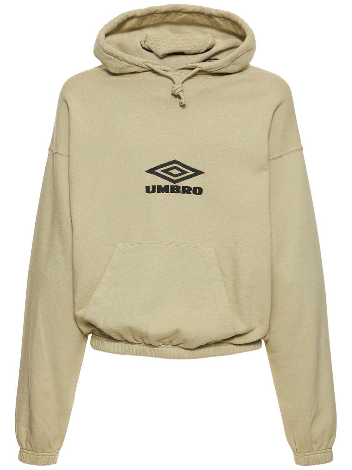 Umbro Masked Hoodie in Natural for Men