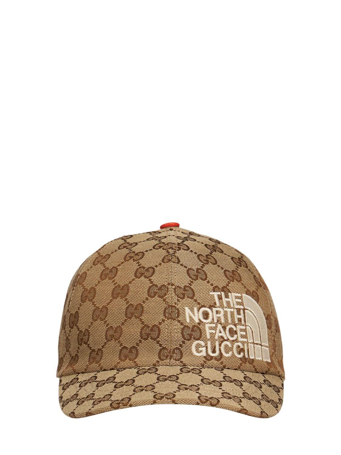 Gucci X The North Face Gg Canvas Hat in 