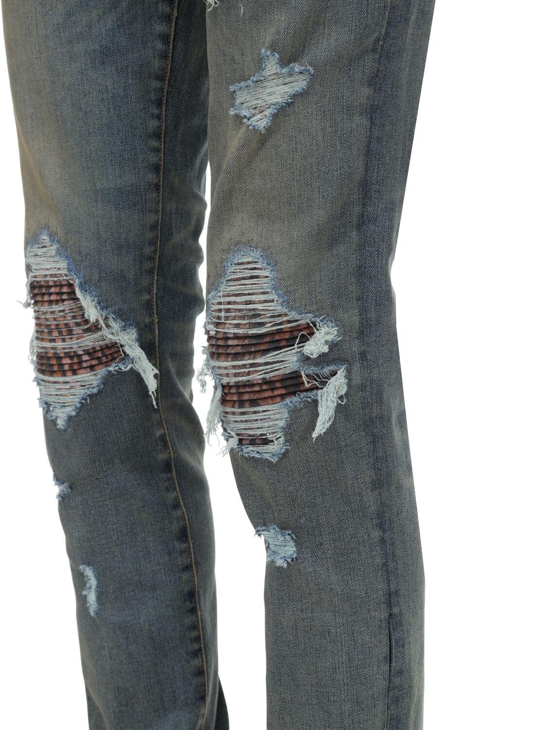 Amiri Denim Mx1 Mid-rise Skinny Jeans 