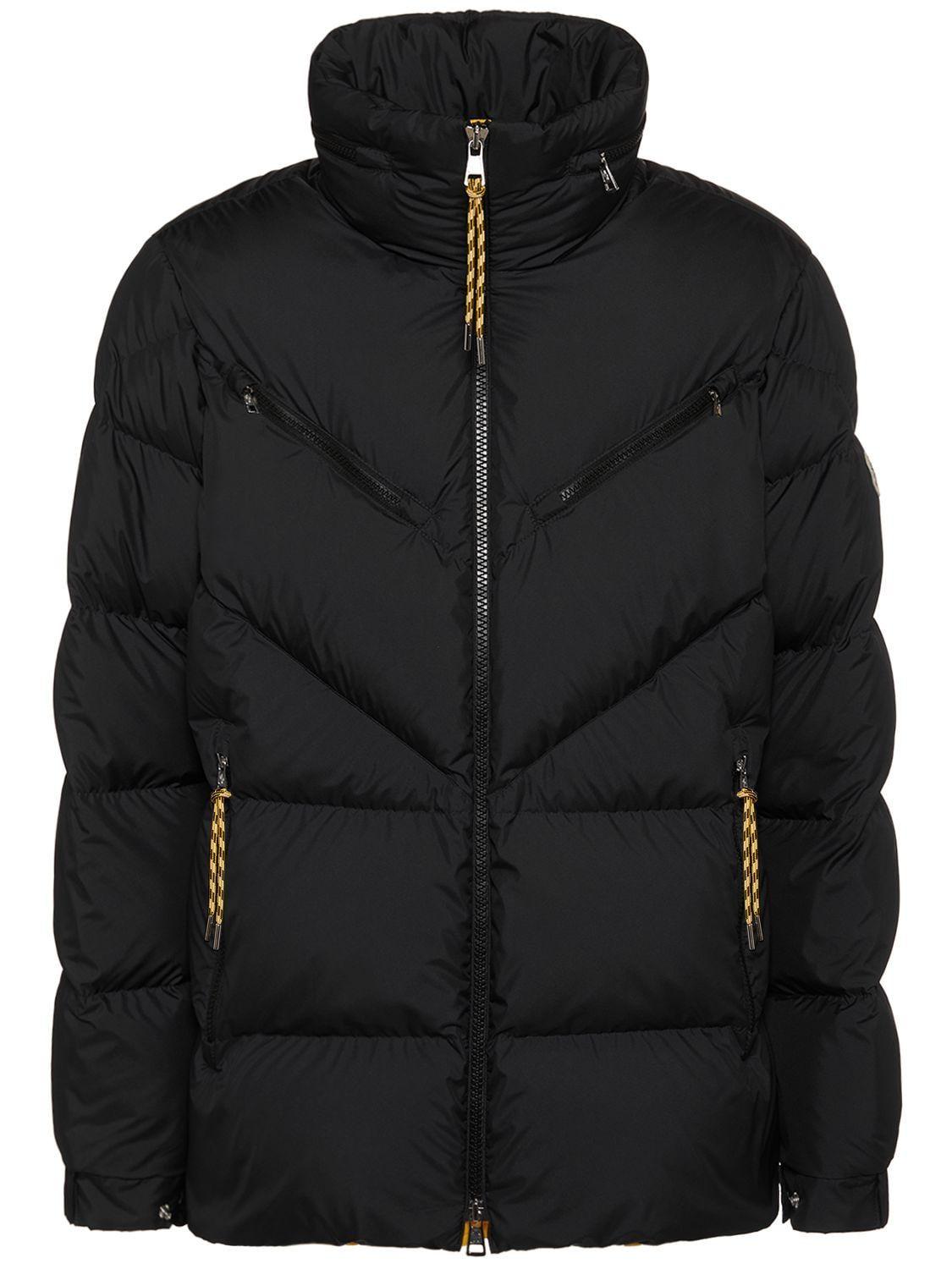 Moncler Katmai Nylon Down Jacket in Black for Men | Lyst