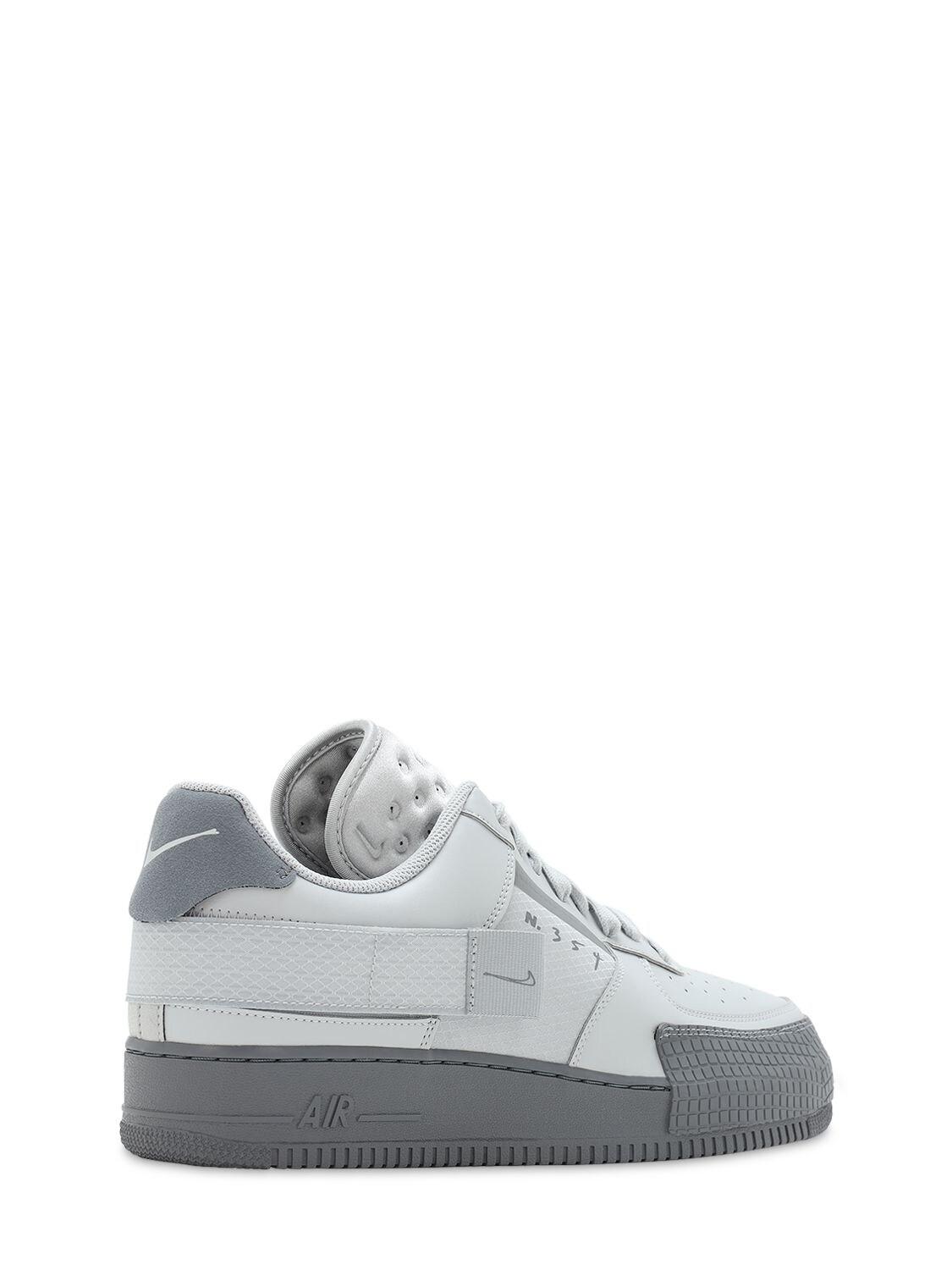 توصيل سريع Nike Synthetic Air Force 1 Type-2 Sneakers in Grey (Gray) for Men ... توصيل سريع
