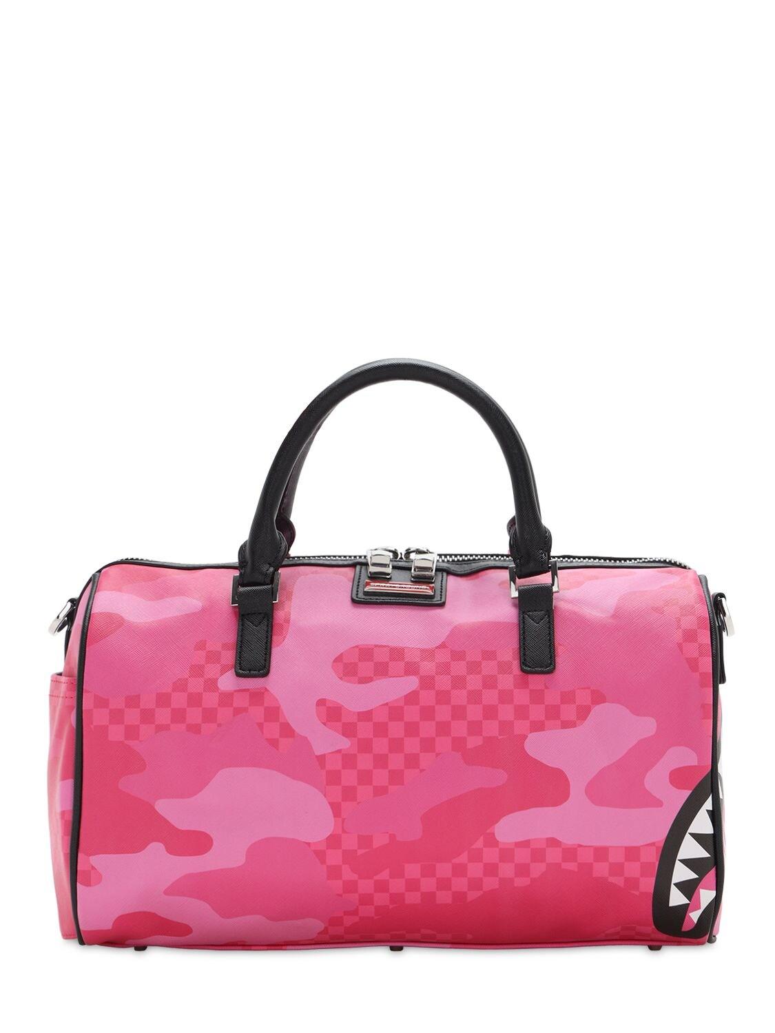 Sprayground Anime Camo Mini Duffle Bag in Pink for Men Lyst Canada