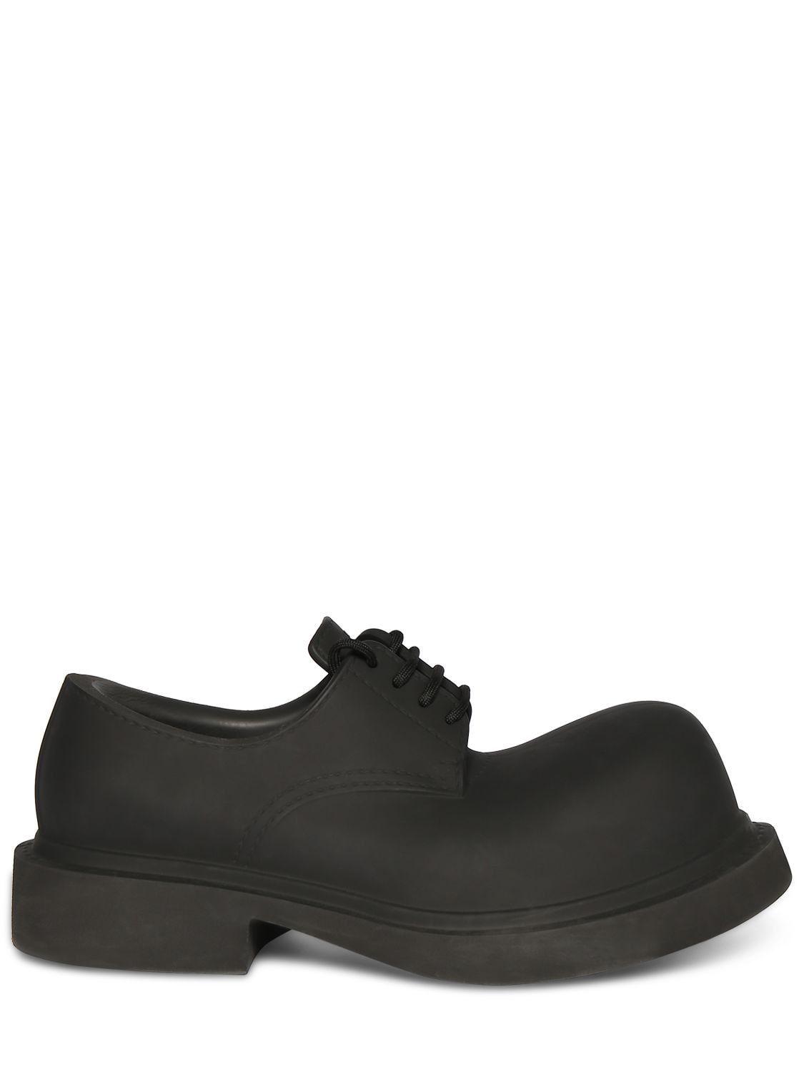 Balenciaga Steroid Derby Lace-up Shoes in Black for Men | Lyst