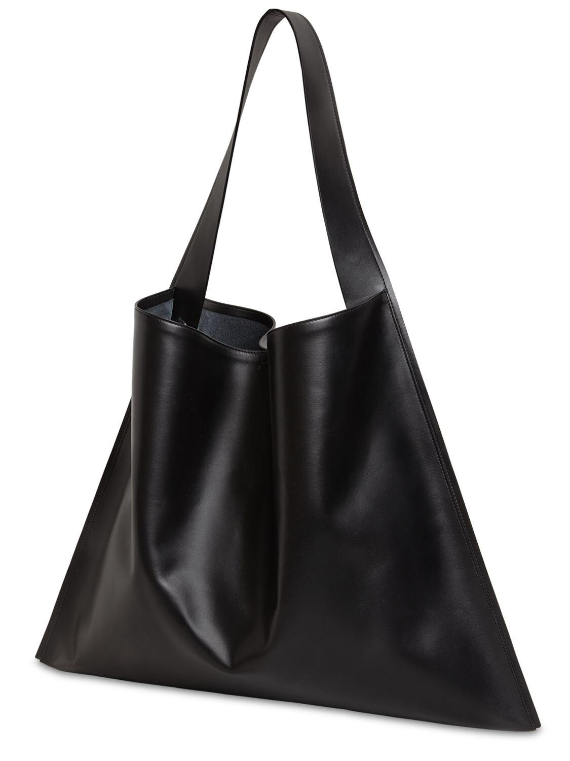 Jil Sander Oversized Tote Bag in Black | Lyst