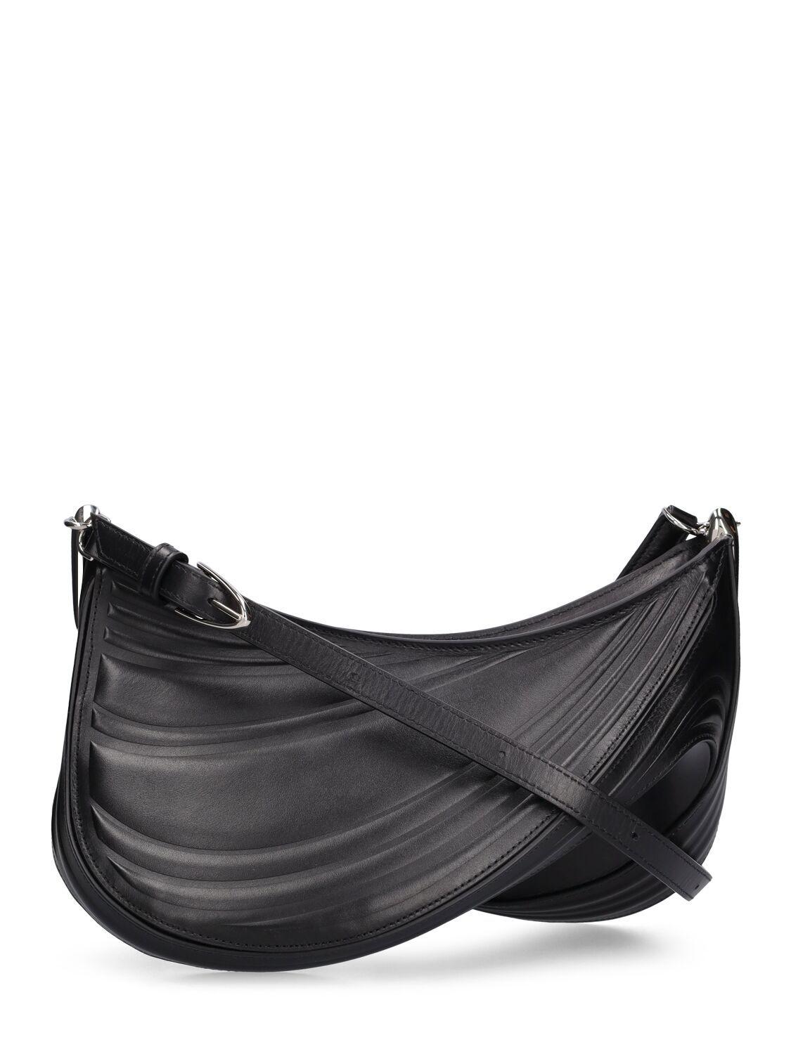 Mugler Black Medium Spiral Bag Mugler