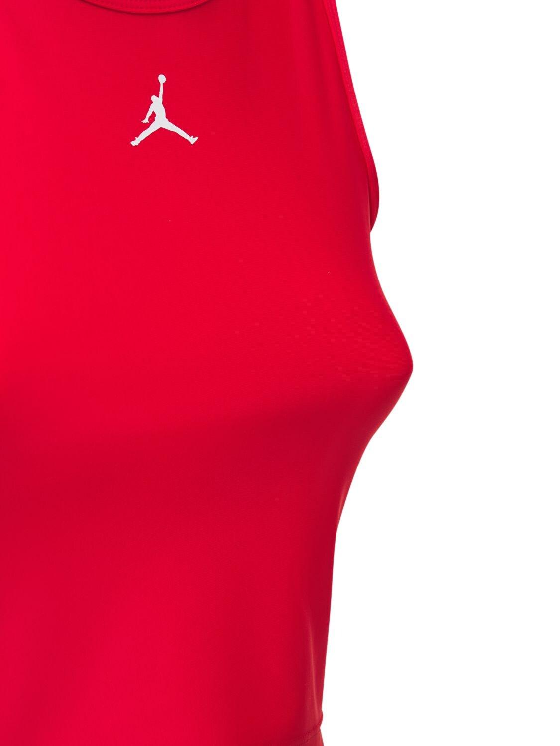 Nike Jordan Cropped Top in Red Lyst UK
