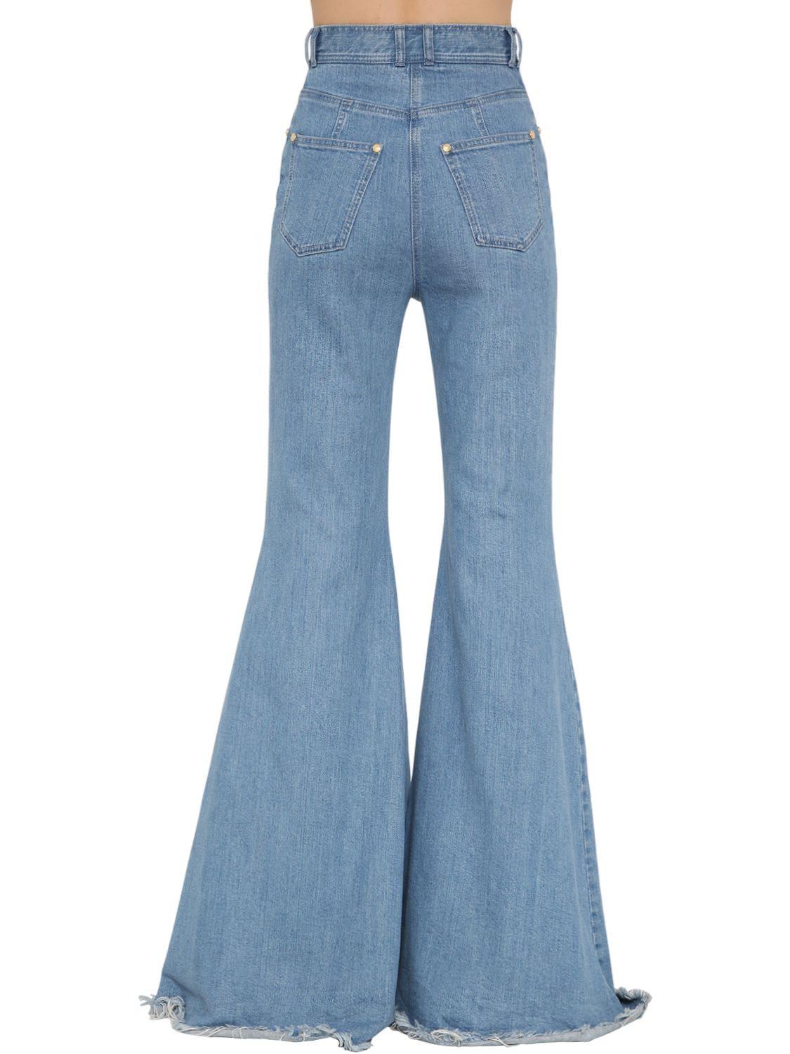 balmain flared jeans